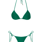 Le Triangle Top - Emerald Green