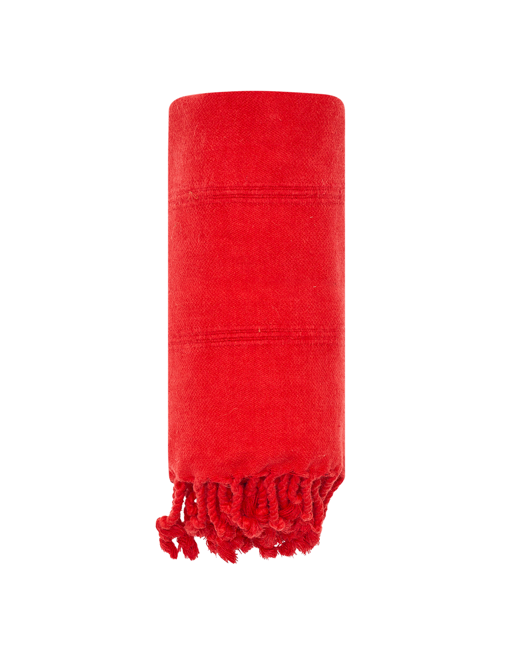 Red beach store towel